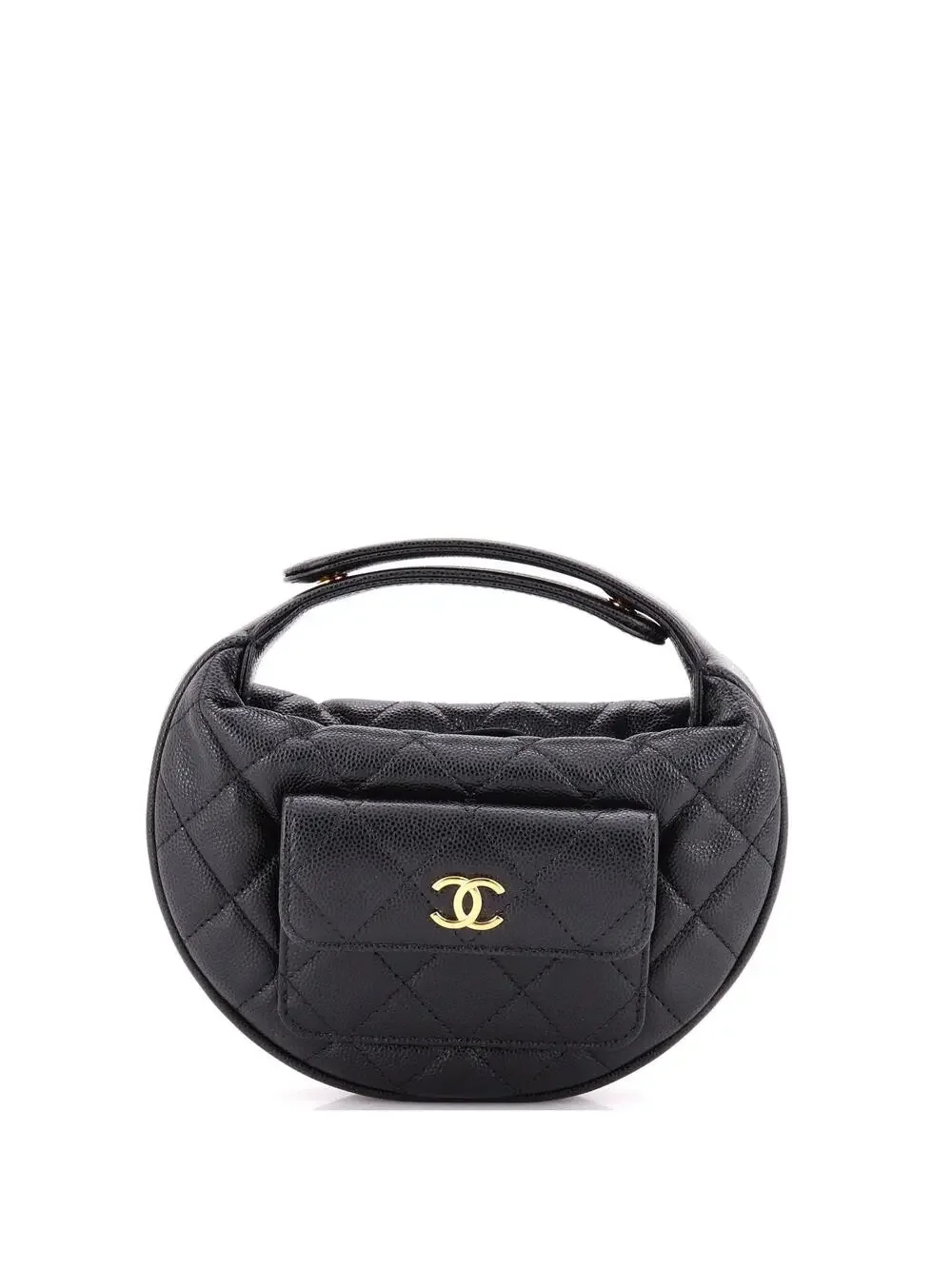 Chanel Polly Pocket Pouch Hobo Quilted #336115C40B